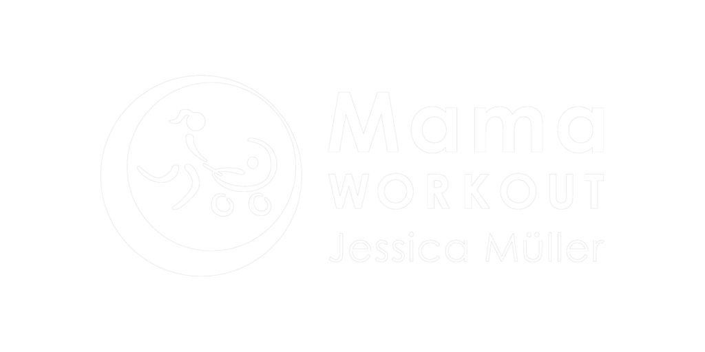 White Logo Mama Workout Jessica Müller